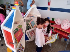 Sorriso de Plantão inaugura Foguete de Leitura