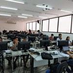 Alunos do Paespe participam de curso de informática