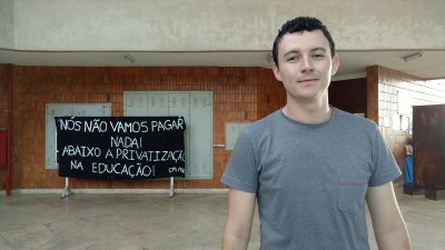 Lucas viaja para Córdoba (Argentina) representado os estudantes da Ufal