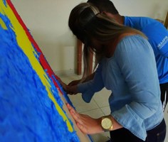 Núcleo de Acessibilidade promove Exposição Tátil durante calourada