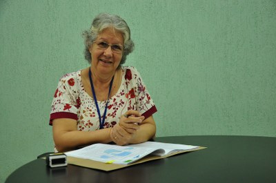 Regina Maria dos Santos assumiu a superintendência do HU em junho de 2017