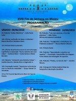 Vida marinha é tema do 18º Fim de Semana no Museu