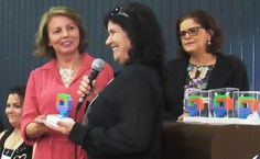 O momento foi marcado pela homenagem a defensores e usuários do SUS