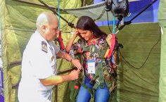 Simulador de paraquedas