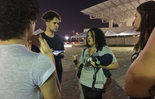 Bolsistas e voluntários dão apoio à SBPC Alagoas