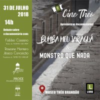 Cineclube Théo exibe “Monstro que nada” e “Bumba meu Jaraguá”