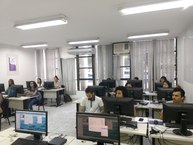 Redação SBPC com os monitores