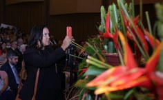 Profissionais e estudantes atuaram na cobertura da SBPC 2018. Foto: Manuel Henrique