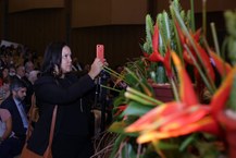 Profissionais e estudantes atuaram na cobertura da SBPC 2018. Foto: Manuel Henrique