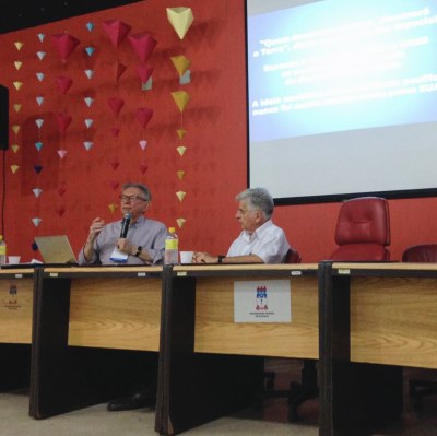 Conferência com o vice-presidente da SBDA, José Monserrat