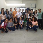 Estudantes de nível básico palestram para graduandos na SBPC Jovem