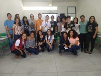 Estudantes de nível básico palestram para graduandos na SBPC Jovem