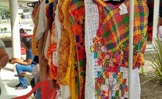 Produtos comercializados na feira de artesanato