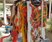 Produtos comercializados na feira de artesanato