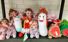 Produtos comercializados na feira de artesanato