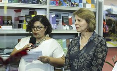 Lançamentos de livros na Edufal. Fotos: Manuel Henrique