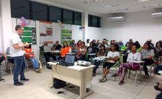 Mauro Myskiw apresenta dados sobre o relatório que produziu com Fernando Gonzáles (Foto: Esmerino de Lima)