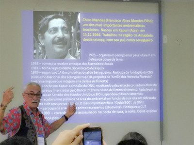 Clóvis busca viver de acordo com os princípios de Economia Ecológica que defende