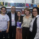 Reitora Valéria Correia participou do terceiro dia de lançamentos da Edufal na SBPC Alagoas