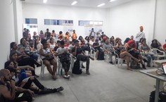 Visitantes da SBPC acompanharam o debate acerca da saúde das populações negra e indígena. Foto: Thamires Ribeiro