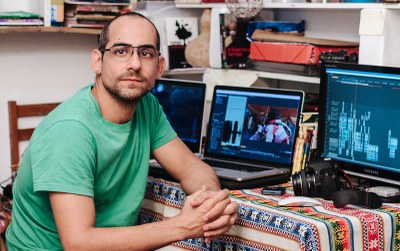 Gláuber Xavier, produtor cultural alagoano. Foto: Jul Souza