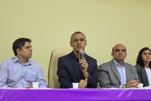 Vice-reitor esteve presente no encontro