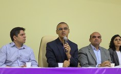 Vice-reitor esteve presente no encontro