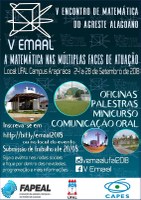 Abertas inscrições para o 5º Encontro de Matemática da Ufal Arapiraca