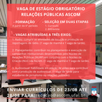 Candidatos podem enviar currículo até a próxima terça-feira (28)