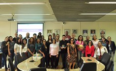 Equipe na reunião de avaliação. Foto: Cairo Martins