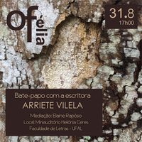 Escritora Arriete Vilela é convidada para bate-papo na Fale