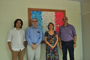 Gestão discute internacionalização com representante da Fullbright