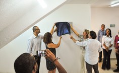 Gestão da Ufal presente na inauguração