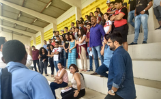 Gestores em visita ao Campus Arapiraca