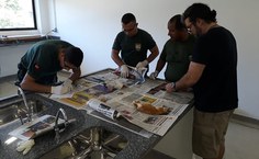 Curso com integrantes do MHN na Paraíba.Fotos: Arquivo MHN