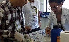 Curso com integrantes do MHN na Paraíba.Fotos: Arquivo MHN