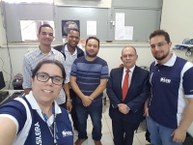 Visita da AEB ao Laboratório