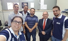 Visita da AEB ao Laboratório