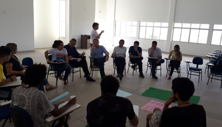 Gestores se reuniram com comunidade acadêmica de Delmiro Gouveia