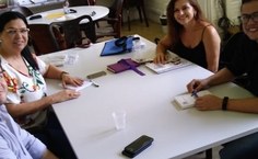 Representantes da FAF em visita à Universidade Federal de Alagoas