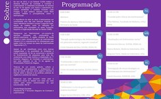 Programação do evento