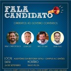 Candidatos a governador serão sabatinados nesta quarta-feira (26)