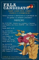 Candidatos do pleito eleitoral em Alagoas passam por sabatinas na Ufal