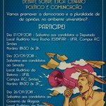 Candidatos do pleito eleitoral em Alagoas passam por sabatinas na Ufal
