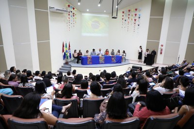 Encontro sobre Nutrição na Ufal. Fotos: Renner Boldrino