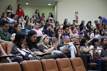 Encontro sobre Nutrição na Ufal. Fotos: Renner Boldrino