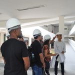 Estudantes e docentes do Campus Arapiraca visitam obras do Eixo Saúde