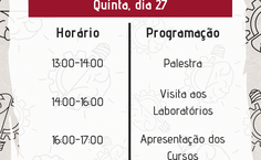 Confira a programação