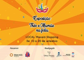 Museu Théo Brandão expõe folia carnavalesca no Maceió Shopping