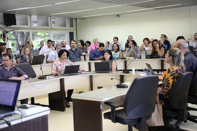 Sessão ordinária começou com a posse dos novos conselheiros | nothing